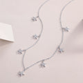 Star Love - A Fashionable And Luxurious Diamond Jewelry Pendant Set With Moissanite S925 Sterling Silver And Platinum Plating