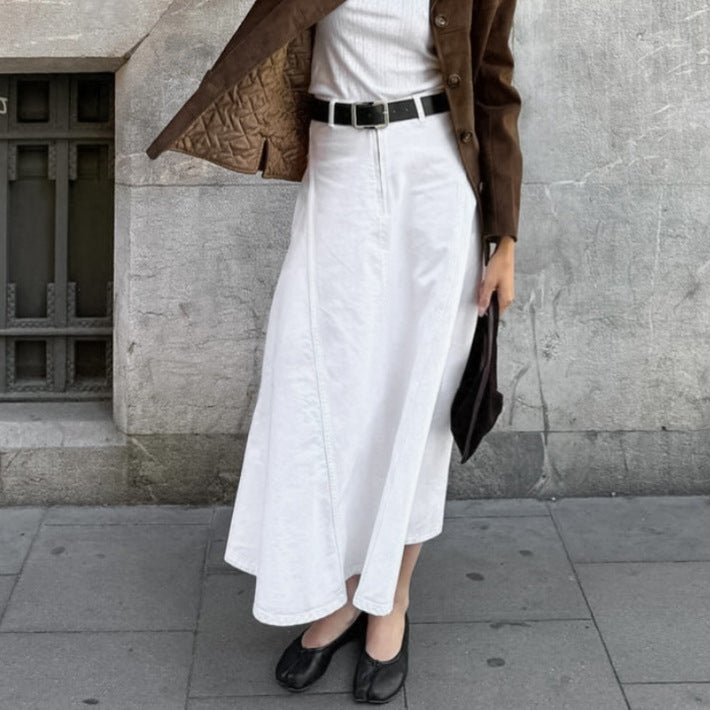 Simple Casual All-match Skirt For Women