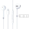 Lightning In-ear Headphones For IPhone14,13,12,11,7,8 Plus, XS, With Lightning Connector, IPhone Wired Earbuds, Built-in Remote Control To Control Music, Calls, And Volume