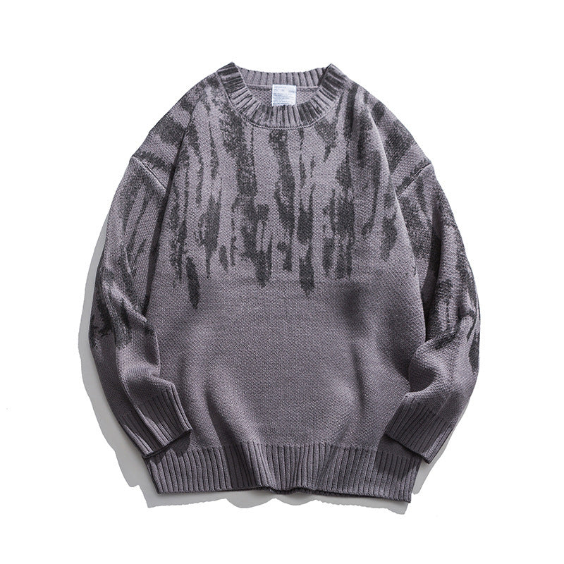 Japanese Retro Outerwear Sweaters Couples Loose Sweaters For Men And Women