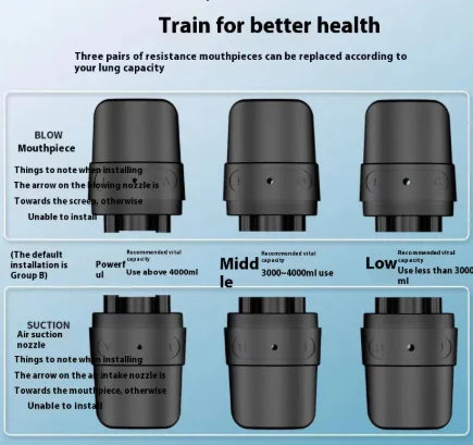 Portable Electronic Lung Trainer