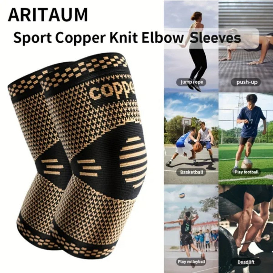 Fitness Travel Provides Elbow Compression Sleeves For Support