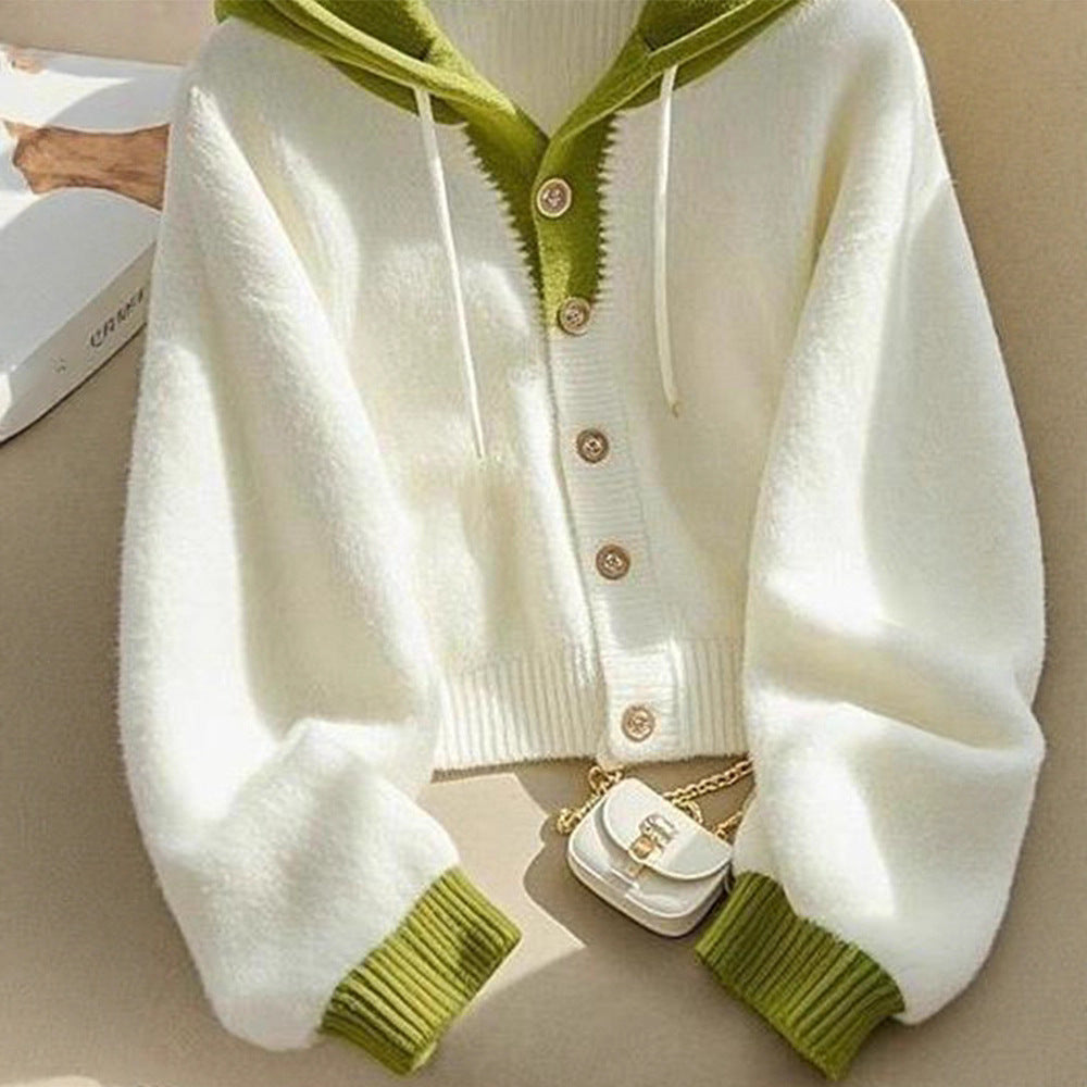 Early Autumn Korean Style Top For Women