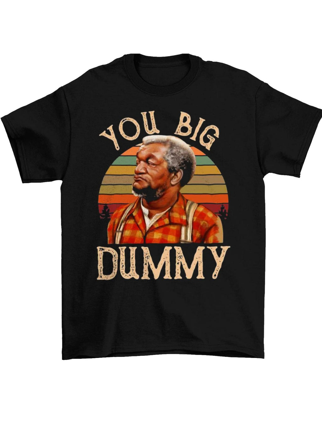 Fred Sanford You Big Dummy Vintage, Fashionable  Short Sleeved Top