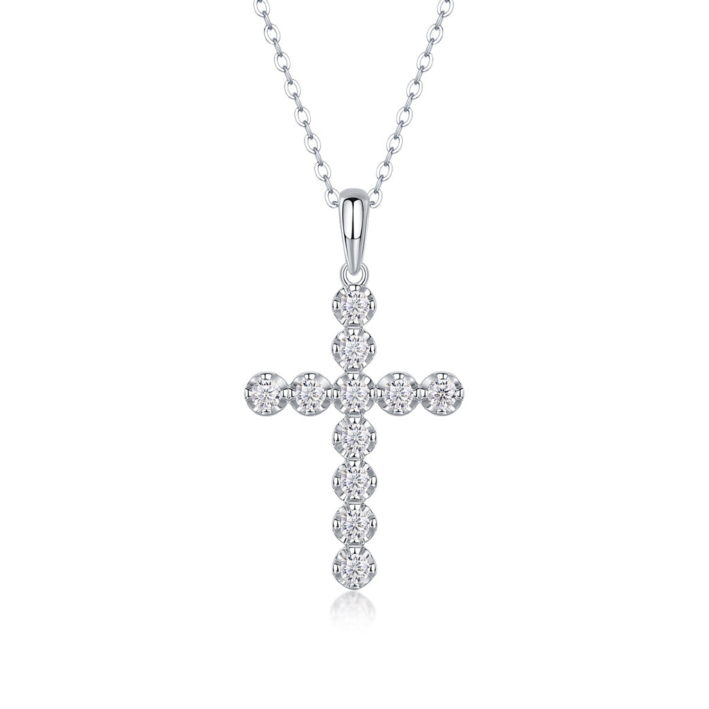 Entrusted - A Fashionable And Luxurious Diamond Jewelry Pendant Set With Moissanite S925 Sterling Silver
