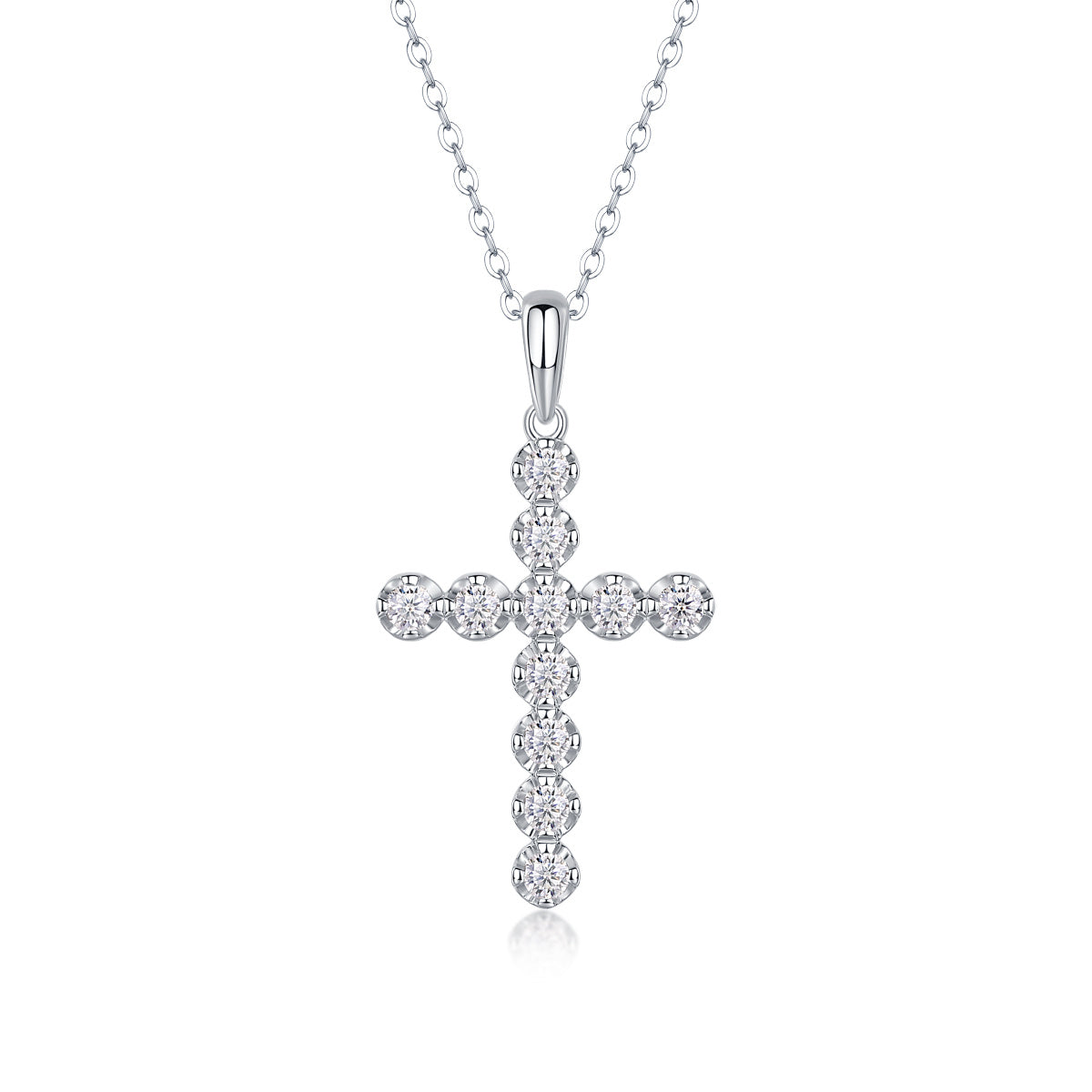 Entrusted - A Fashionable And Luxurious Diamond Jewelry Pendant Set With Moissanite S925 Sterling Silver