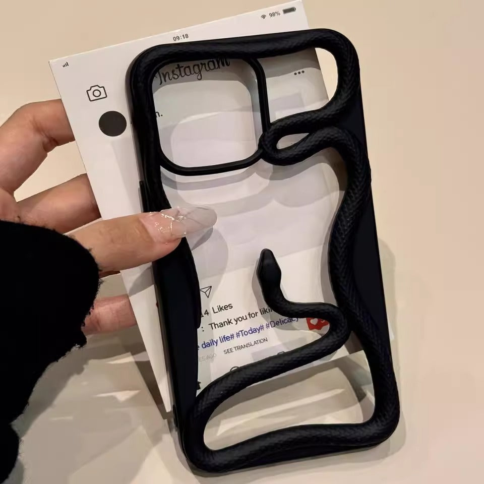 Creative Best-seller Hollow Snake Phone Case