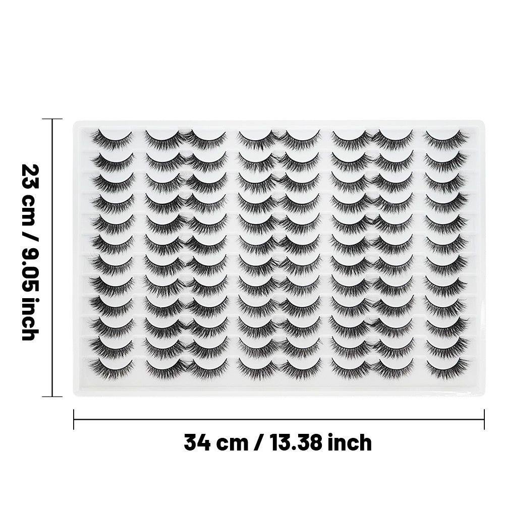 3D False Eyelashes Are Multi-layered, Realistic, Soft And Comfortable