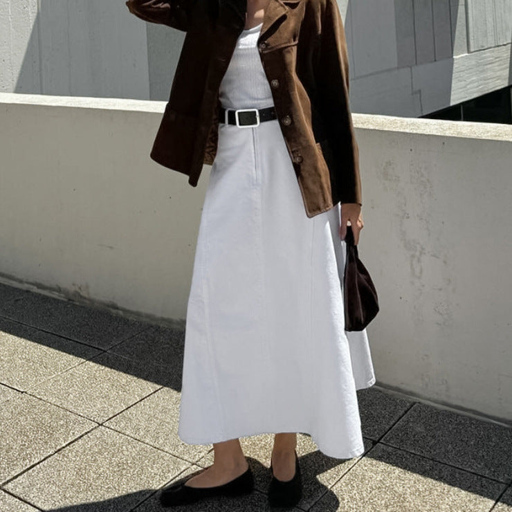 Simple Casual All-match Skirt For Women