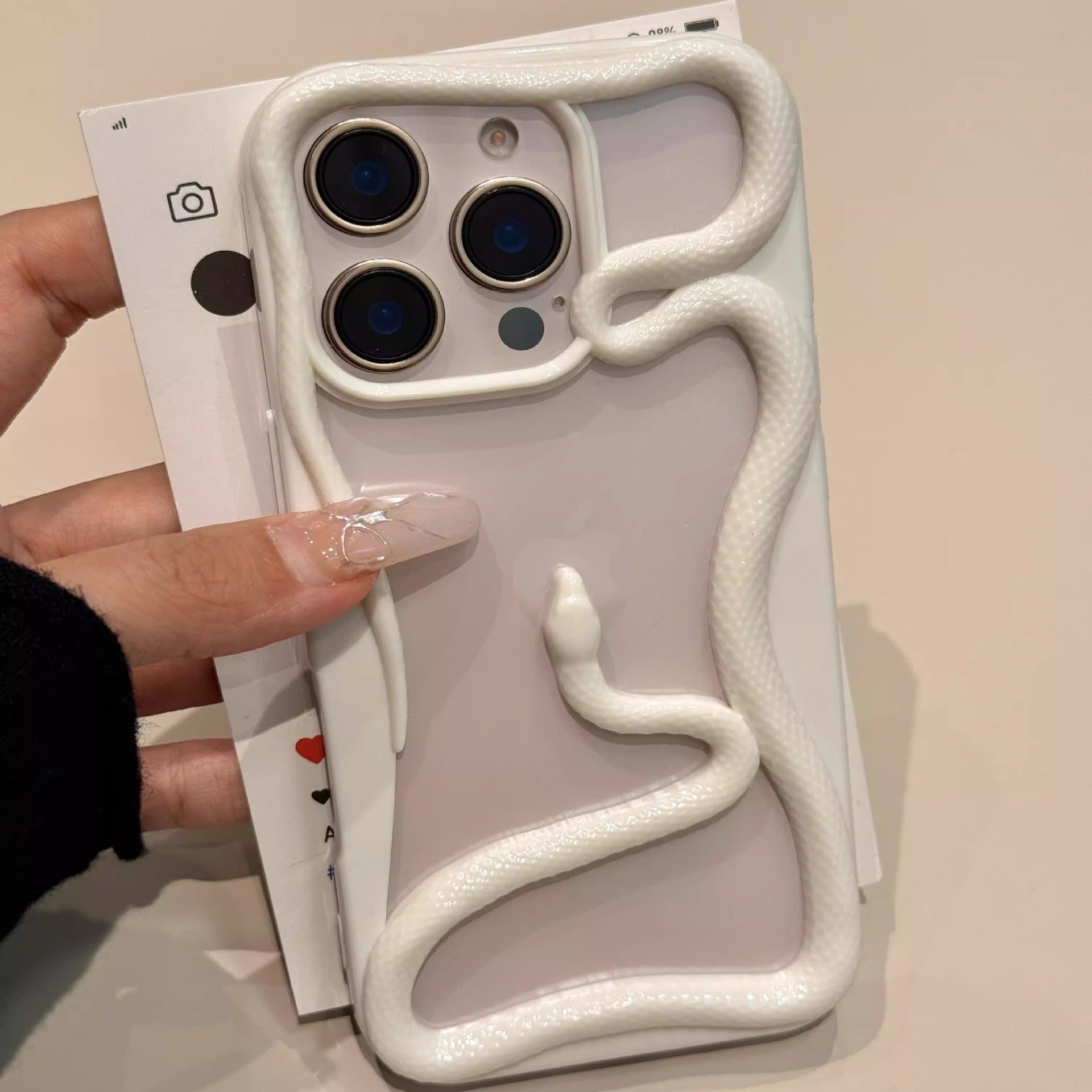 Creative Best-seller Hollow Snake Phone Case