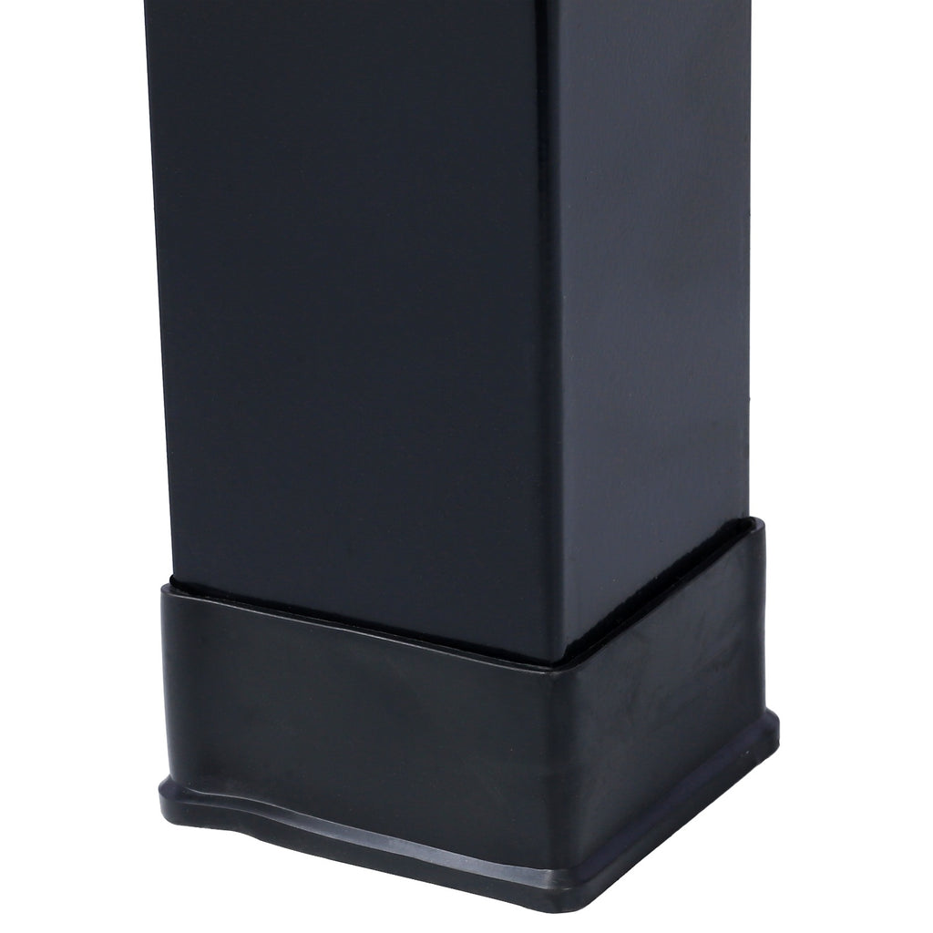 Products Elevated Mobile Raised Ergonomic Metal Planter Garden Bed For Backyard, Patio W Wheels, Low