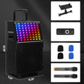 12in 60W LED Spectrum Light Bluetooth Remote Control Rod Speaker