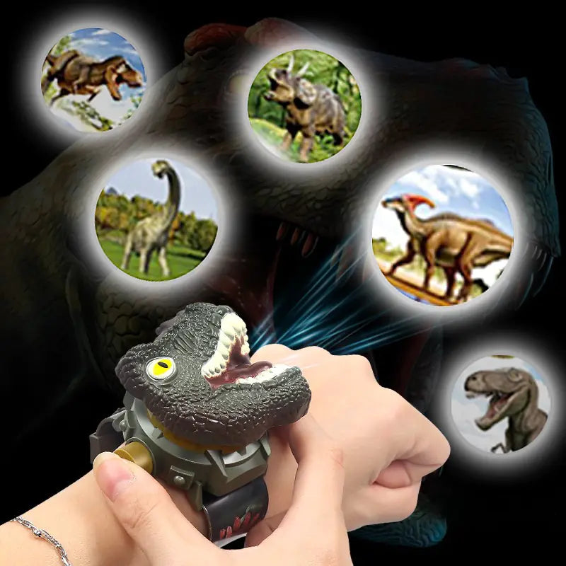Children's Dinosaur Projection Electronic Watch Toy