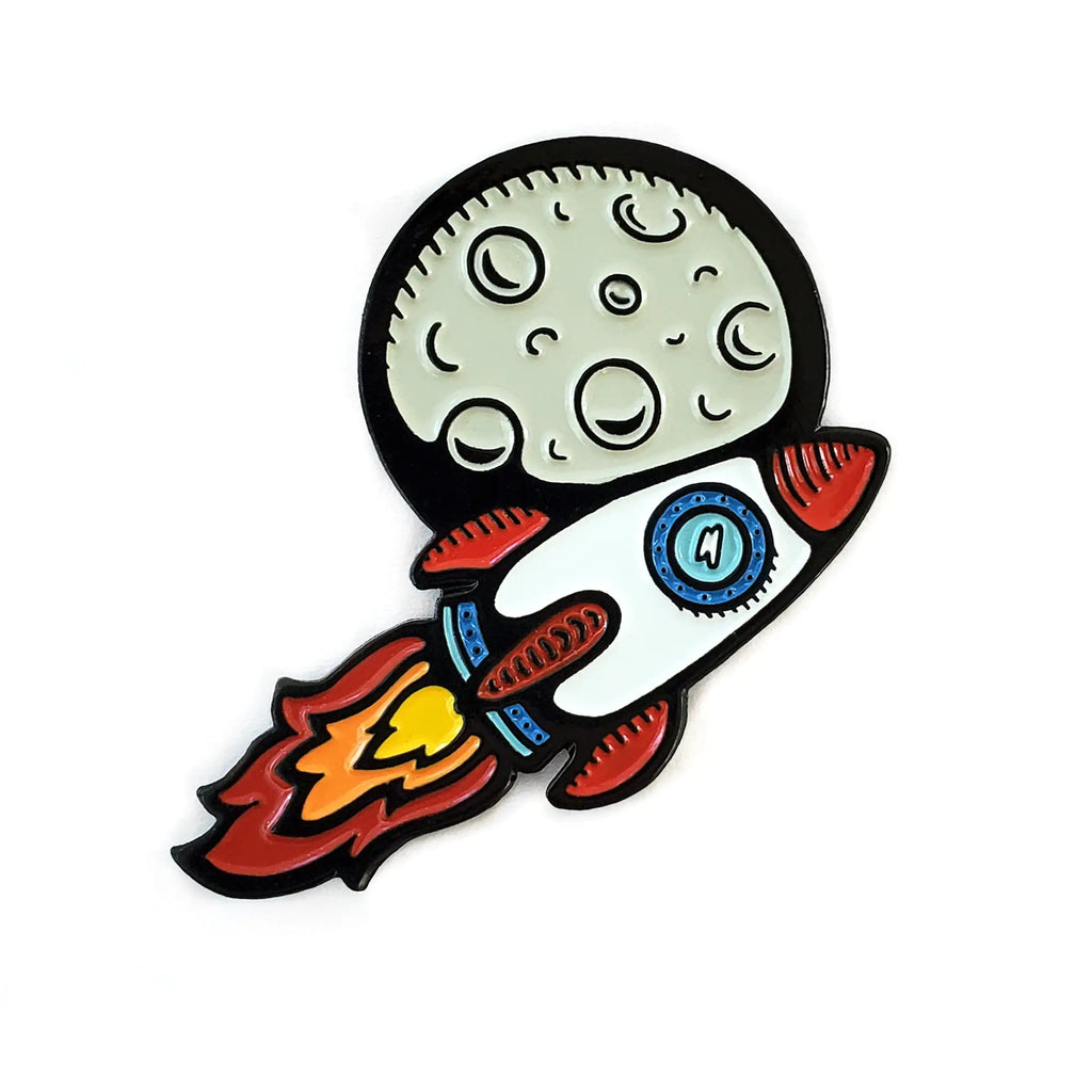 Rocket Ship Pin