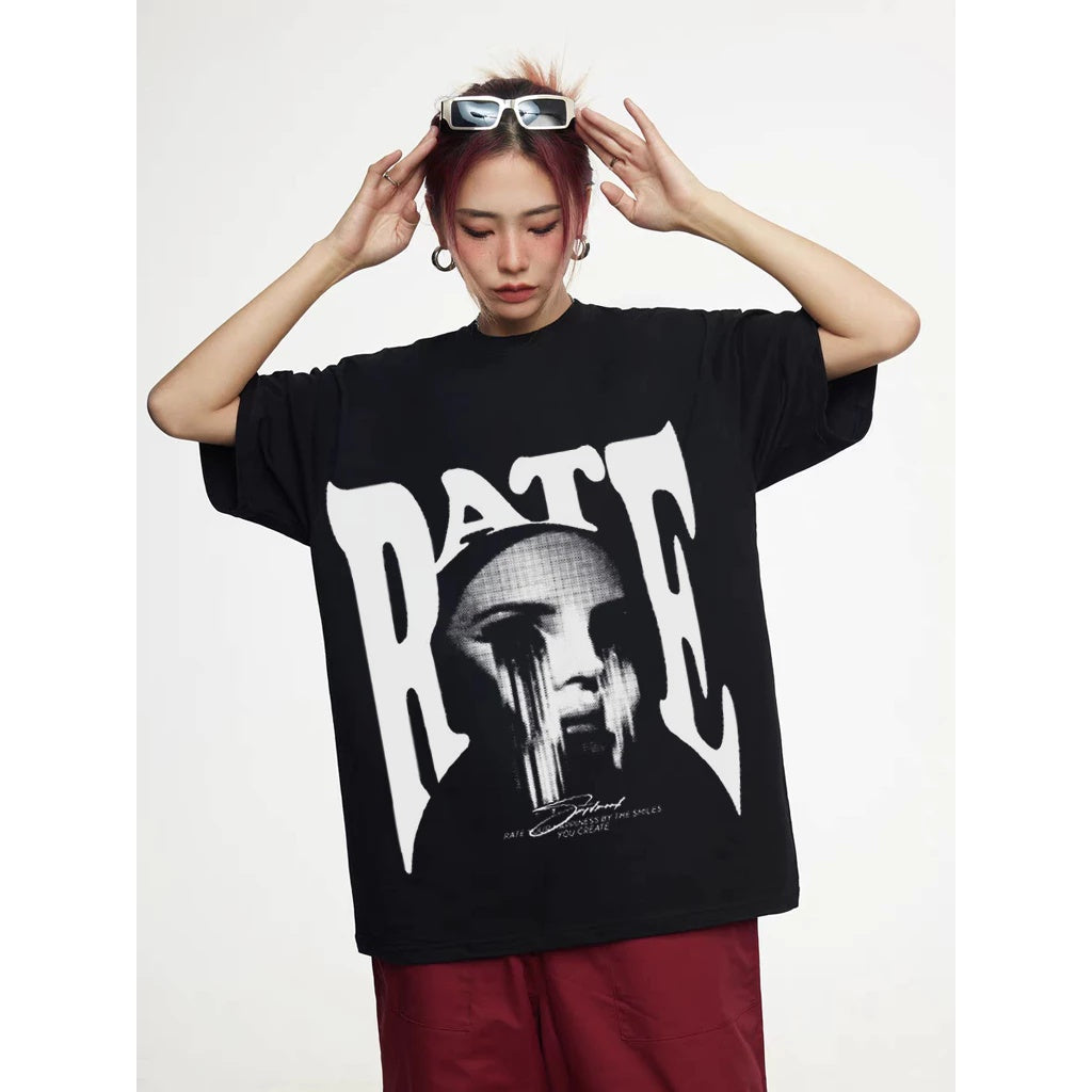 Summer New Printed T-shirt - Customizable Pattern