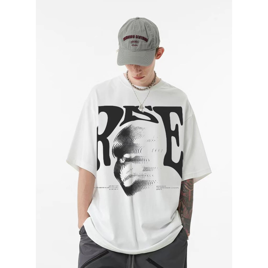 Summer New Printed T-shirt - Customizable Pattern