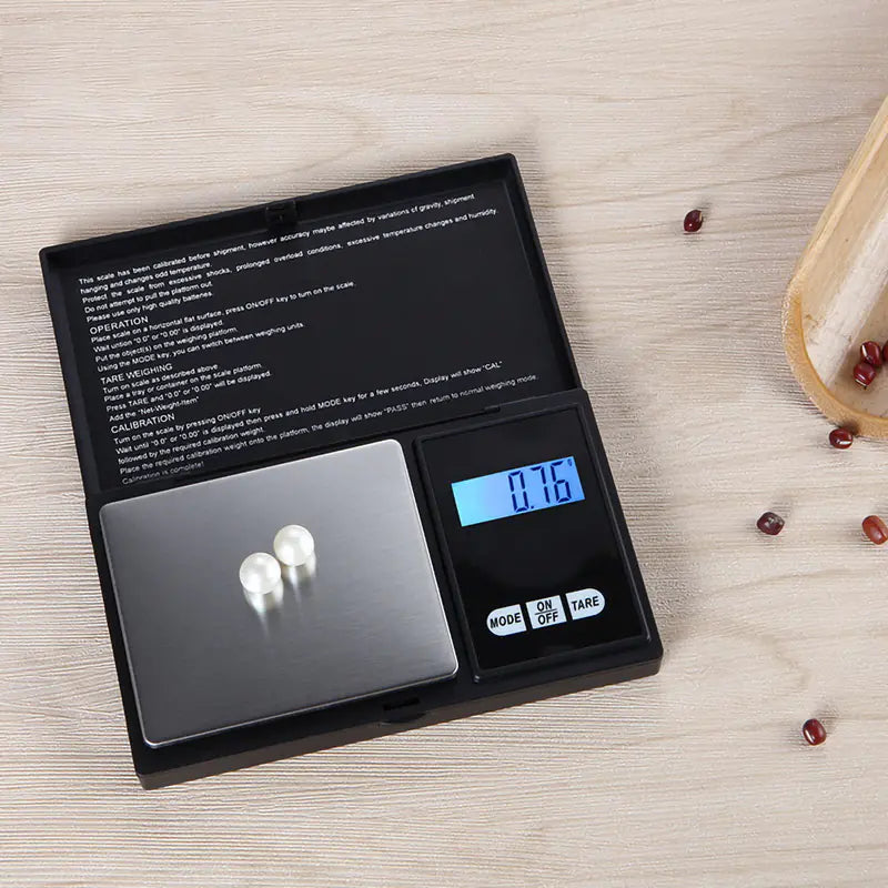 Jewelry Scale Square Electronic Pocket Scale 0.01g