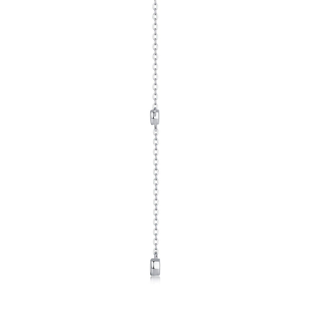 Tassel - A Fashionable And Luxurious Diamond Jewelry Pendant Set With Moissanite S925 Sterling Silver And Platinum Plating