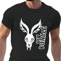 Men's Creative Tops, Casual Short Sleeved Round Neck T-shirts, Summer Outdoor Men's Clothing