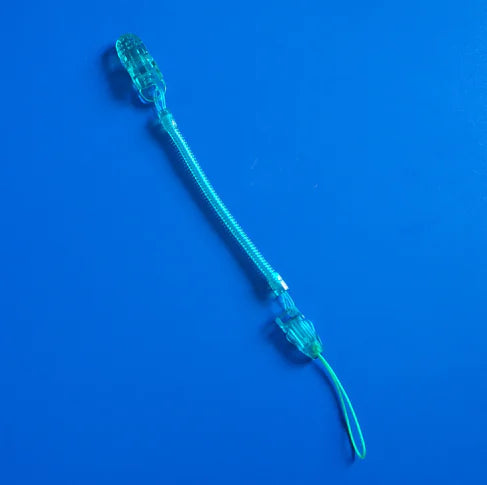 Baby Pacifier Clip Chain with Teether and Spring Chain